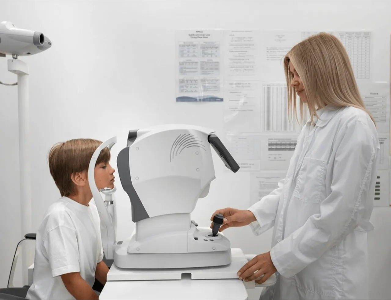 CBCT scan device used for dental imaging.